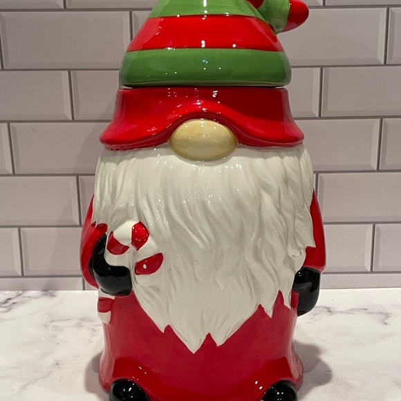 Members Mark Holiday Gnome Cookie Jar Poshmark